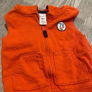 Carter's Vibrant Orange Kids Vest